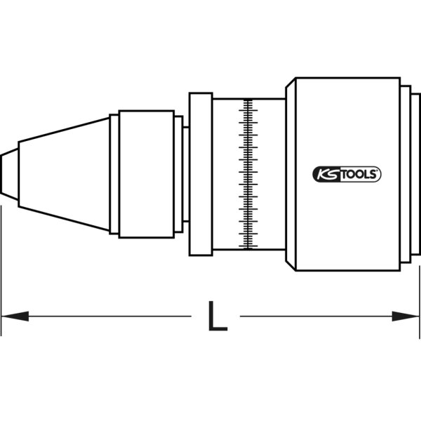 KS TOOLS 516.3420 Präzisions-Drehmoment-Prüfgerät, 4-36cNm