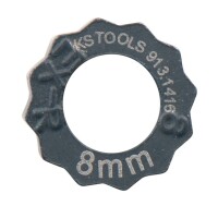 KS TOOLS 913.1416 Muttern-Ausdreher, 8 mm