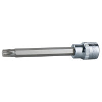 KS TOOLS 918.1640-E 1/2&quot; CHROMEplus Bit-Stecknuss Torx, lang, T10, auf H&auml;nger