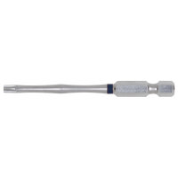 KS TOOLS 918.3650 1/4&quot; TORSIONpower Bit Torx, 75mm, TB10, mit Bohrung