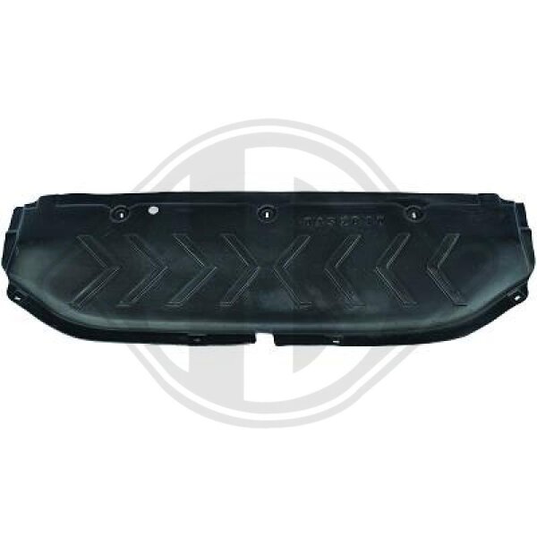 Motorabdeckung vorne für NISSAN QASHQAI I (J10, NJ10)