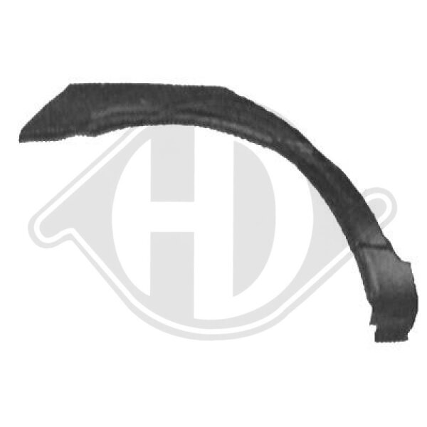 Seitenwand hinten rechts für MERCEDES-BENZ C-CLASS (W202)