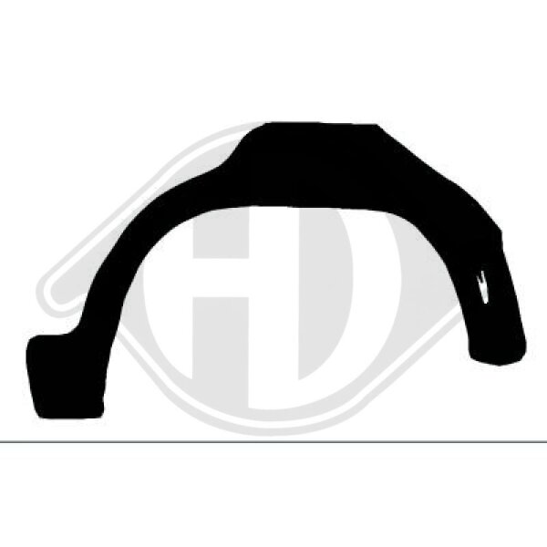 Seitenwand hinten links für OPEL ASTRA F CC (T92)
