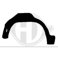 Seitenwand hinten rechts für OPEL ASTRA F CC (T92)