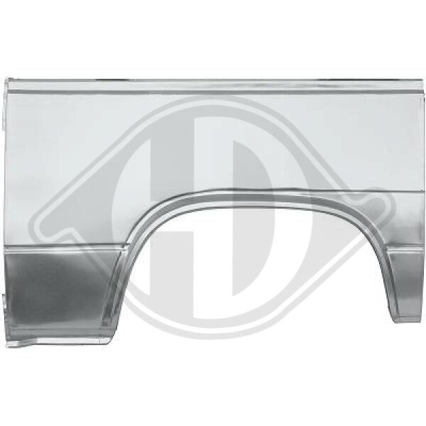 Seitenwand hinten links für VW TRANSPORTER T3 Bus (25_)