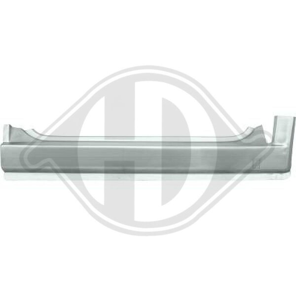 Einstiegsblech vorne rechts für VW TRANSPORTER T4 Bus (70B, 70C, 7DB, 7DK, 70J, 70K, 7DC, 7DJ)
