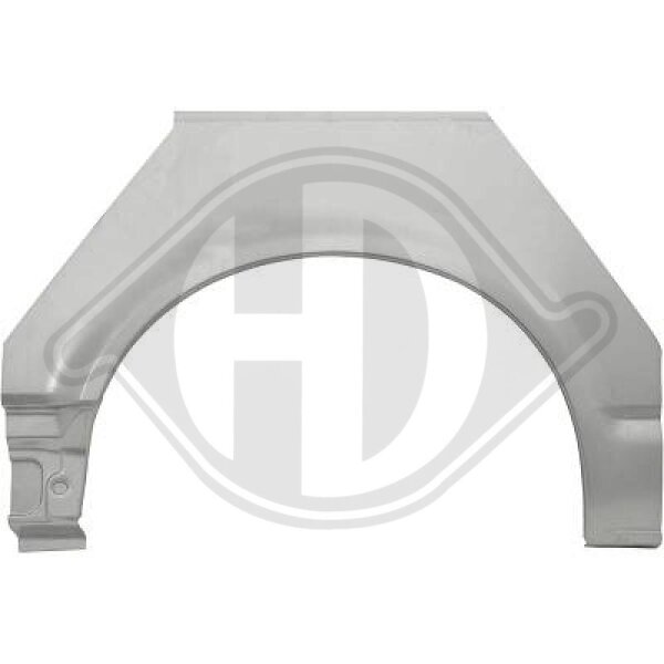 Seitenwand hinten rechts für VW TRANSPORTER T5 Bus (7HB, 7HJ, 7EB, 7EJ)