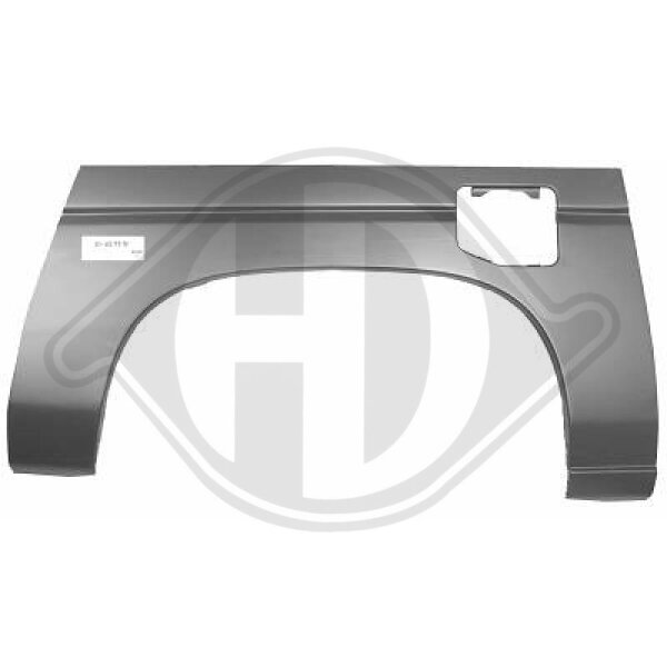 Seitenwand hinten links für NISSAN PICK UP (D21)