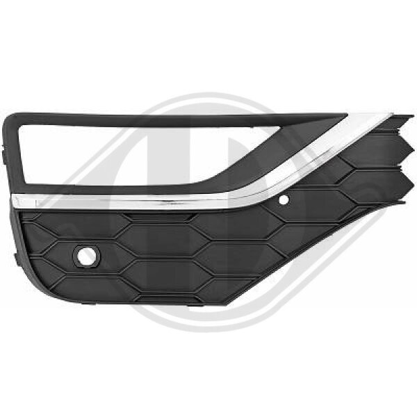 Lüftungsgitter, Stoßfänger vorne rechts für VW AMAROK (2HA, 2HB, S1B, S6B, S7A, S7B)