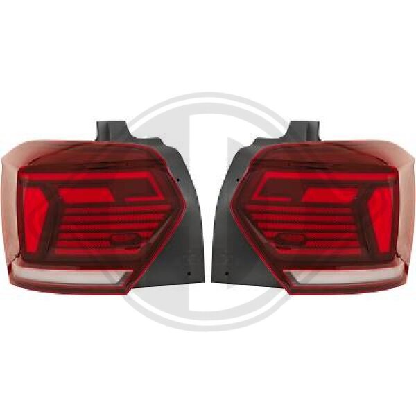 Heckleuchtensatz für VW POLO VI (AW1, BZ1, AE1)