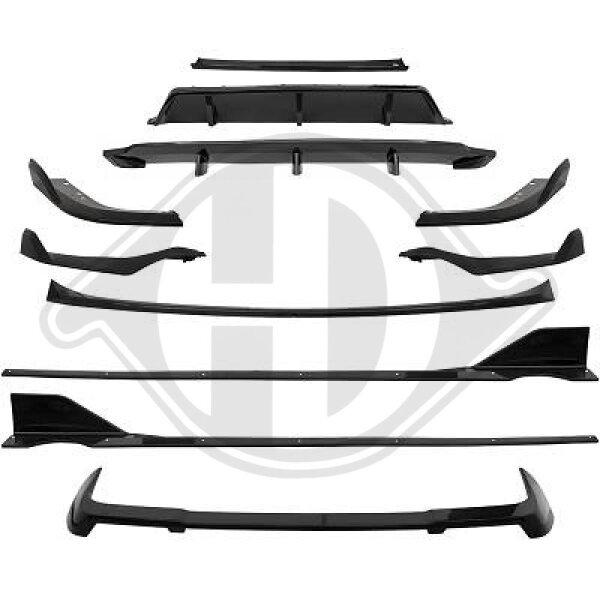 Spoiler hinten vorne für BMW X5 (G05, F95)