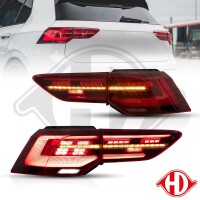 Heckleuchtensatz hinten für VW GOLF VIII (CD1, DA1)