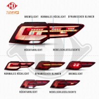 Heckleuchtensatz hinten für VW GOLF VIII (CD1, DA1)