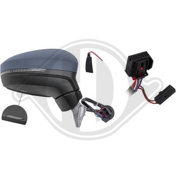 Außenspiegel rechts für VW TIGUAN (AD1, AX1)