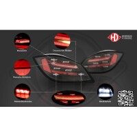 Heckleuchtensatz für PORSCHE BOXSTER Spyder (987)