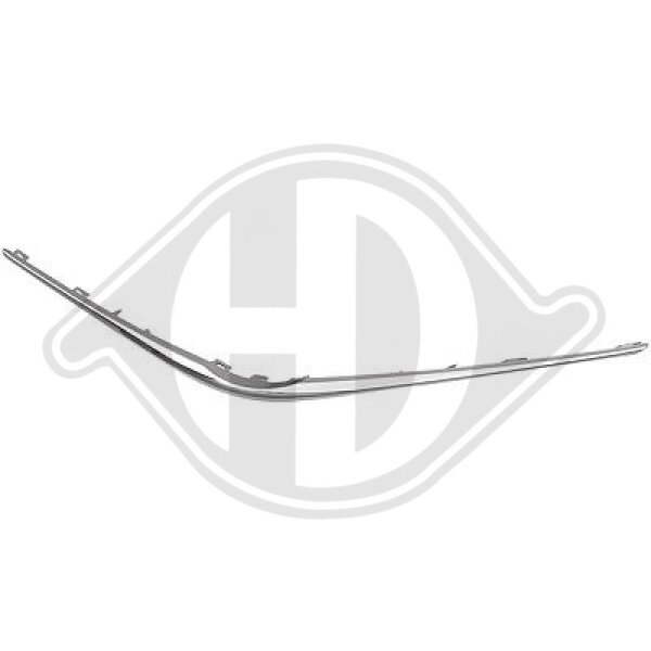 Zier-/Schutzleiste, Kühlergitter für TOYOTA YARIS (_P13_)