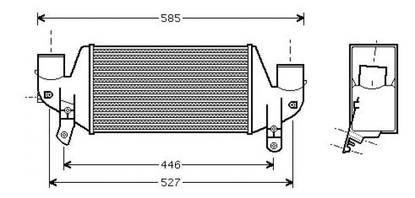 Ladeluftkühler für FORD FOCUS (DAW, DBW)