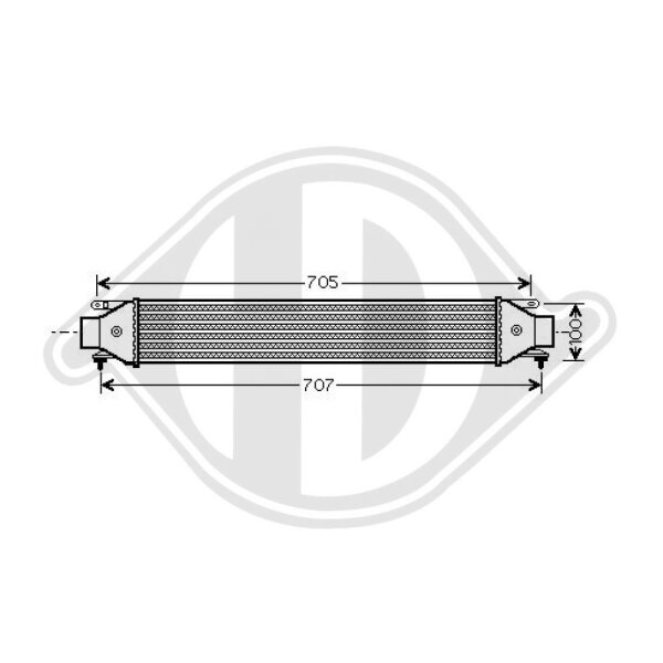 Ladeluftkühler für FIAT DOBLO Cargo (263_)