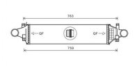 Ladeluftkühler für MERCEDES-BENZ B-CLASS Sports...