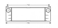 Ladeluftkühler für MERCEDES-BENZ VIANO (W639)