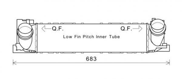 Ladeluftkühler für BMW 3 (F30, F80)