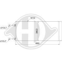 Kondensator, Klimaanlage für MINI MINI (R56)