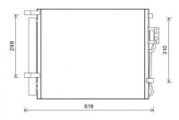 Kondensator, Klimaanlage für HYUNDAI SANTA FÉ...
