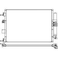 Kondensator, Klimaanlage für FORD C-MAX II (DXA/CB7,...