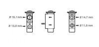 Expansionsventil, Klimaanlage für MINI MINI (R56)