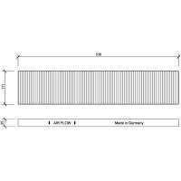 Filter, Innenraumluft für VW SHARAN (7M8, 7M9, 7M6)