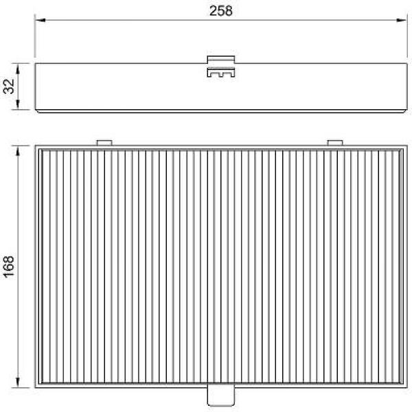 Filter, Innenraumluft für VOLVO 850 (854)