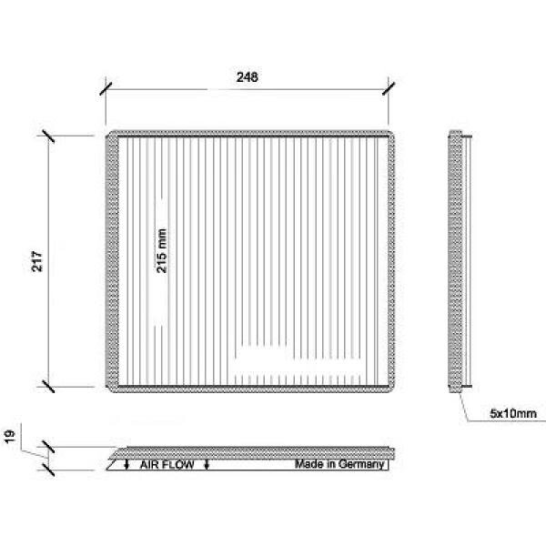 Filter, Innenraumluft für RENAULT MEGANE Scenic (JA0/1_)