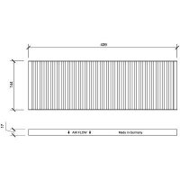 Filter, Innenraumluft f&uuml;r MERCEDES-BENZ A-CLASS (W168)