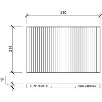 Filter, Innenraumluft f&uuml;r FIAT PALIO (178_)