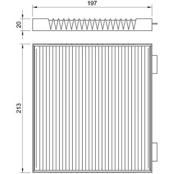 Filter, Innenraumluft für VOLVO S40 I (644)