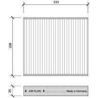 Filter, Innenraumluft f&uuml;r VOLVO C30 (533)