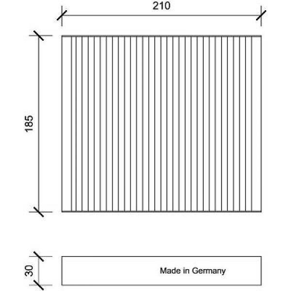 Filter, Innenraumluft für SUBARU IMPREZA Stufenheck (GD)