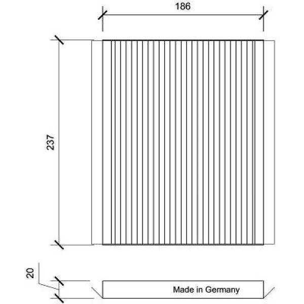 Filter, Innenraumluft für KIA SPORTAGE (SL)