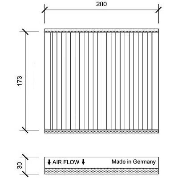 Filter, Innenraumluft für FIAT DOBLO Cargo (263_)