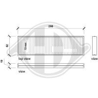 Filter, Innenraumluft für HYUNDAI i20 I (PB, PBT)