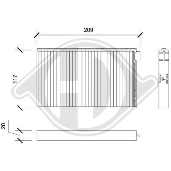 Filter, Innenraumluft für HYUNDAI H-1 Cargo (TQ)