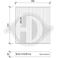 Filter, Innenraumluft für FORD TRANSIT TOURNEO Bus