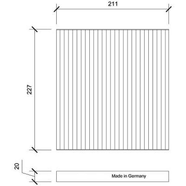 Filter, Innenraumluft für NISSAN MICRA IV (K13_)