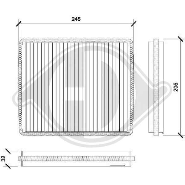 Filter, Innenraumluft für ROVER 200 II Cabriolet (XW)