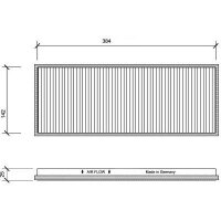 Filter, Innenraumluft für AUDI COUPE B3 (89, 8B3)