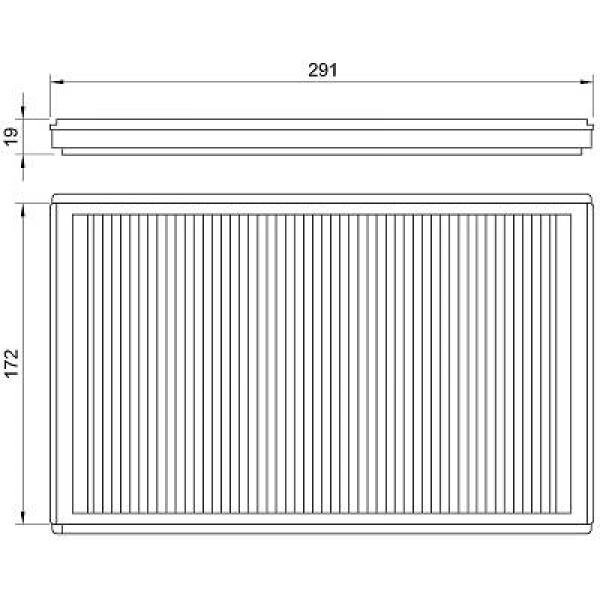 Filter, Innenraumluft für RENAULT MEGANE I (BA0/1_)