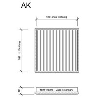 Filter, Innenraumluft für RENAULT ESPACE II (J/S63_)