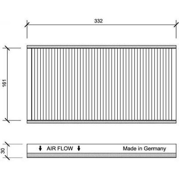 Filter, Innenraumluft für FIAT CROMA (194_)