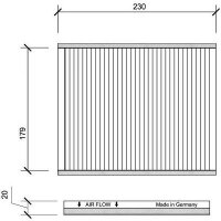 Filter, Innenraumluft f&uuml;r FIAT BRAVO II (198_)