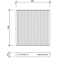 Filter, Innenraumluft für HONDA CR-V III (RE_)